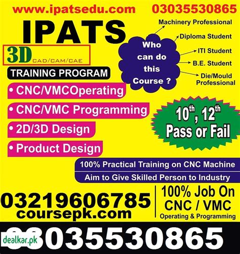 cnc machine training in rawalpindi|Compare 999 course fees in Rawalpindi .